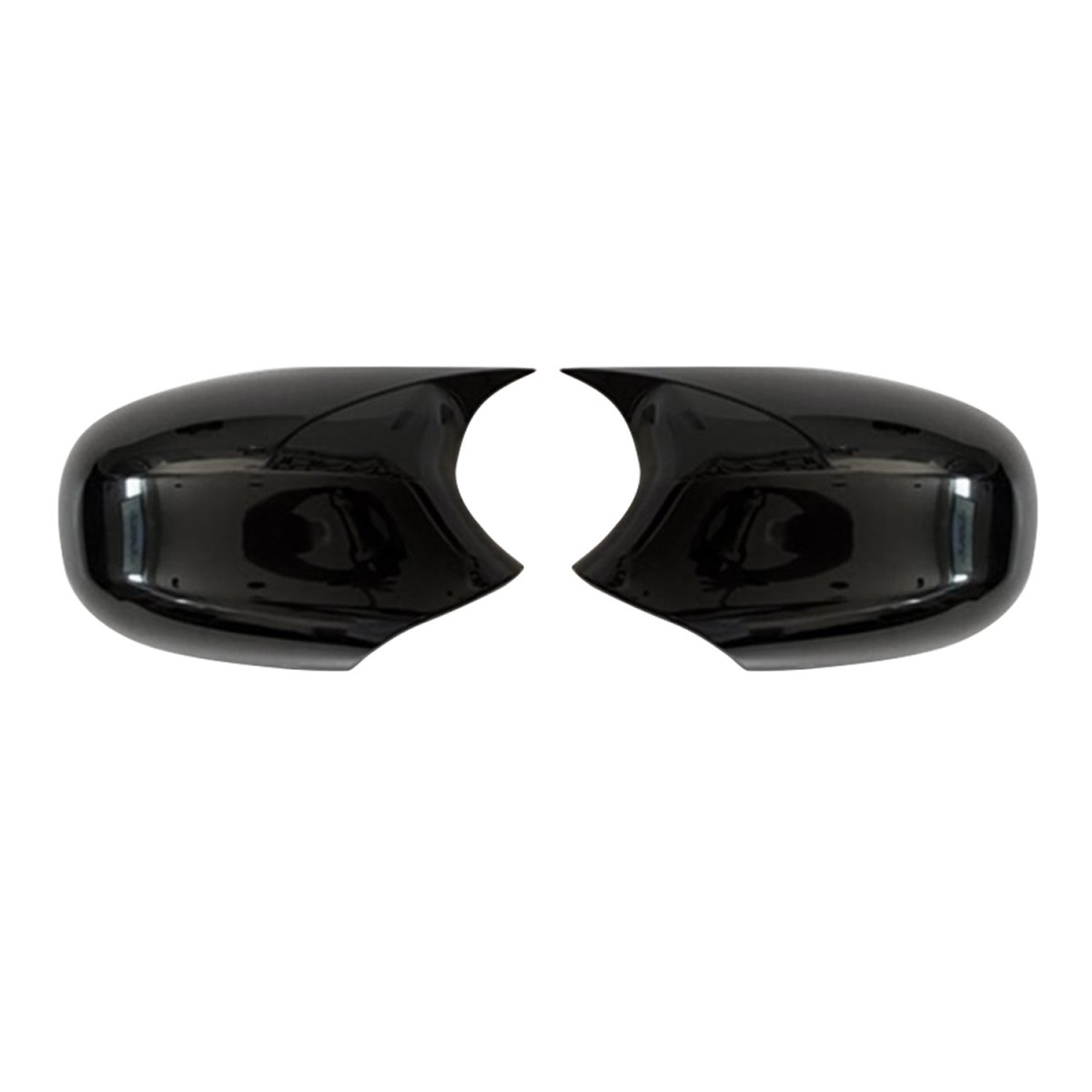BMW 3 Series E93 Mirror Cover - Omac - Bat Model ABS - Gloss Piano Black - '09-'12